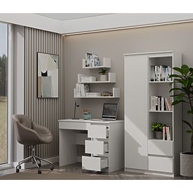 Biurko Mijas PRAWY BIAŁY