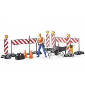 Bruder BWORLD Bariery drogowe i znaki