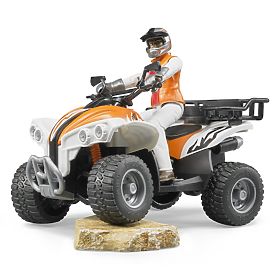 Bruder BWORLD Quad z kierowcą, Bruder