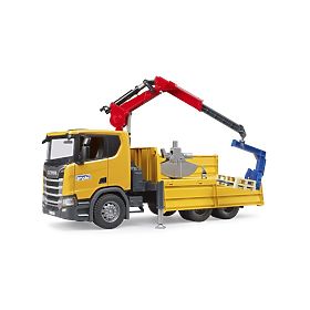 Bruder Ciężarówka Scania z ramieniem