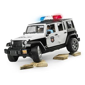 Bruder Jeep Wrangler Rubicon Policja