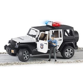 Bruder Jeep Wrangler Rubicon Policja