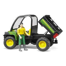 Bruder John Deere Gator z kierowcą, Bruder
