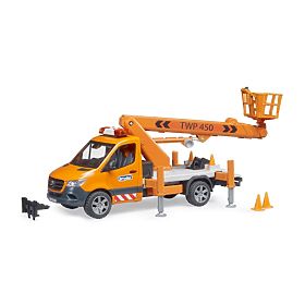 Bruder MB Sprinter z podnośnikiem koszowym