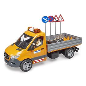 Bruder Pojazd do utrzymania dróg MB Sprinter z figurką i akcesoriami