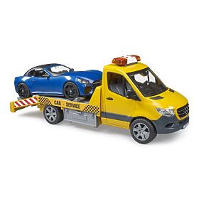 Bruder Pojazd holowniczy MB Sprinter ze sportowym autem