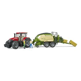 Bruder Prasa z 2 belami Krone BiG Pack 1290HDP VC, Bruder