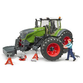 Bruder Traktor Fendt 1050 Vario z mechanikiem i narzędziami warsztatowymi 1:16