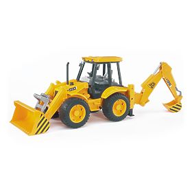 Bruder Traktor JCB ładowarka czołowa z koparką, Bruder