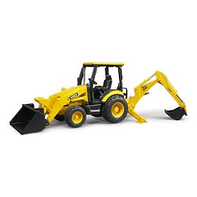 Bruder Traktor JCB MIDI ładowarka czołowa z koparką, Bruder