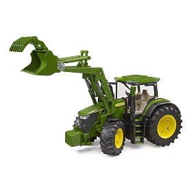 Bruder Traktor John Deere 7R 350 z ładowaczem czołowym, Bruder