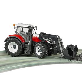 Bruder Traktor Steyr 6300 Terrus CVT z ładowaczem czołowym