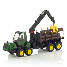 Bruder Transporter do drewna JOHN DEERE, Bruder