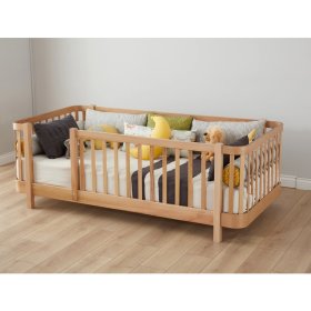 Łóżko dziecięce Montessori bukowe Kate, Ourbaby®