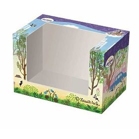 Detoa Drewniany samochód różowy - Krecik na wycieczce, Detoa