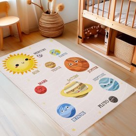 Kawałek dywanu dziecięcego Play - Planetky, VOPI kids