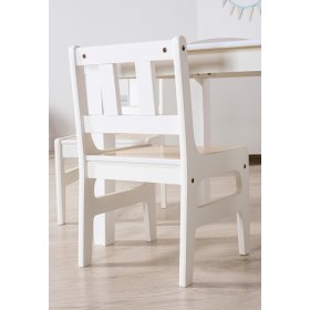 Stolik z krzesłami natural