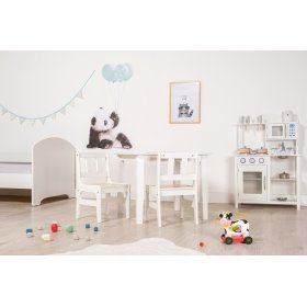 Stolik z krzesłami natural, Ourbaby®