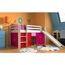Domek materiałowy na łóżko podwyższone 180x80cm - różne kolory