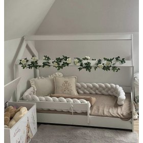 Łóżko domek Sofia 180x80 cm - białe