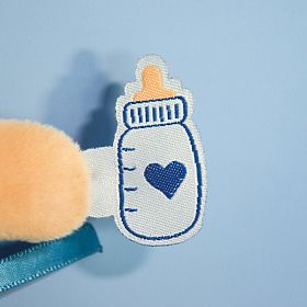 Doudou Jolijou Lalka 18 cm niebieska, Doudou Jolijou Paris