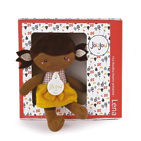 Doudou Jolijou Lalka Léna 16 cm żółta