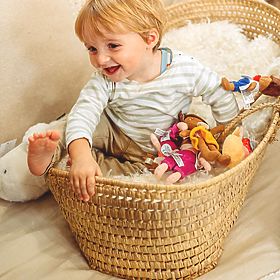 Doudou Jolijou Lalka Léna 16 cm żółta