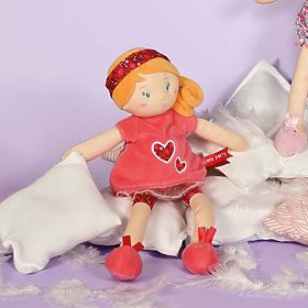 Doudou Jolijou Lalka LES PIPELLETTES 25 cm 1 szt., Doudou Jolijou Paris