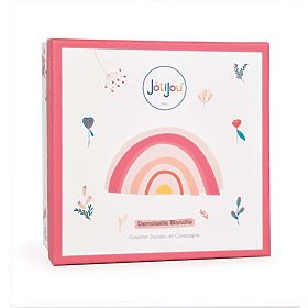 Doudou Jolijou Lalka Miss Blanche 21 cm, Doudou Jolijou Paris