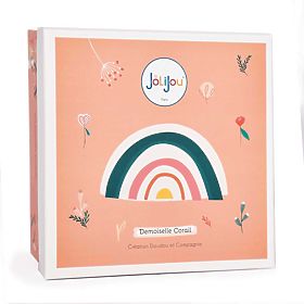 Doudou Jolijou Lalka Miss Coral 21 cm, Doudou Jolijou Paris