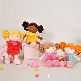 Doudou Jolijou Lalka Miss Vanilla 21 cm, Doudou Jolijou Paris