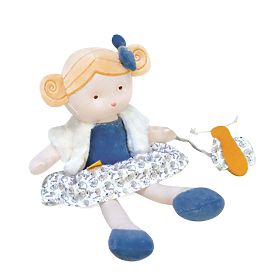 Doudou Jolijou Lalka Pollen i pszczółka 25 cm, Doudou Jolijou Paris