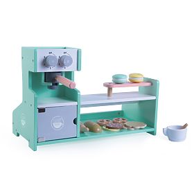 Drewniana kuchnia kawiarnia sklep cukiernia ECOTOYS