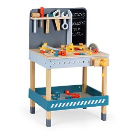 Drewniany warsztat z narzędziami - 47 szt. ECOTOYS