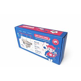 2Kids Toys Dziecięca tekstylna huśtawka 100% bawełna beżowa