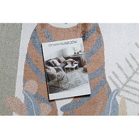 Dywan BONO 8426 Jungle, dzikie zwierzęta kremowy / ciemnozłoty, F.H.Kabis