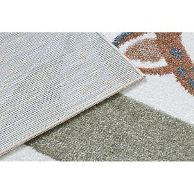 Dywan BONO 8426 Jungle, dzikie zwierzęta kremowy / ciemnozłoty