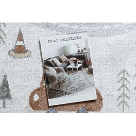 Dywan BONO 8436 Samochody, ulice kremowy / jasnoszary, F.H.Kabis