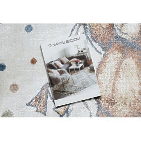 Dywan BONO 9614 Niedźwiedź, baloniki kremowy / jasnoszary, F.H.Kabis