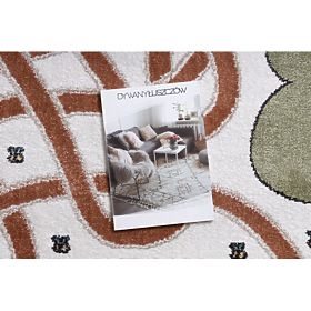 Dywan FUN Honey dla dzieci, miś, pszczoły kremowy, F.H.Kabis