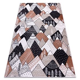 Dywan FUN Tops dla dzieci, góry, kremowy, F.H.Kabis