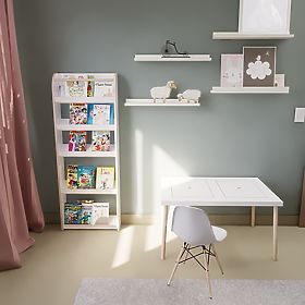 Dziecięca biblioteczka 134 x 49 cm - regał na książki