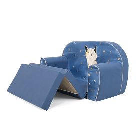 Dziecięca sofa - Śpiący Kotek