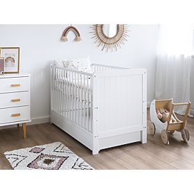 Łóżeczko dziecięce Baby Magic 120x60 cm - białe