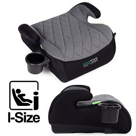 Fotelik samochodowy podkładka dla dzieci i-SIZE wysokość 125-150 cm uchwyt na napoje ECOTOYS, EcoToys