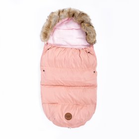 Zimowy śpiworek do wózka Myszka - stary róż, Ourbaby®