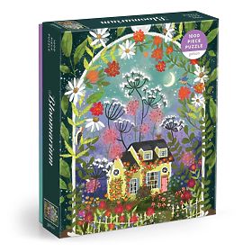 Galison Puzzle Kwitnący ogród Joy Laforme 1000 elementów, Galison