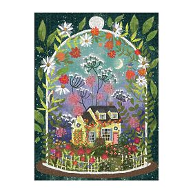 Galison Puzzle Kwitnący ogród Joy Laforme 1000 elementów, Galison