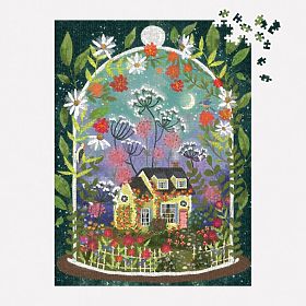 Galison Puzzle Kwitnący ogród Joy Laforme 1000 elementów