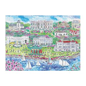 Galison Puzzle Michael Storrings Rezydencje w Newport 1000 elementów, Galison